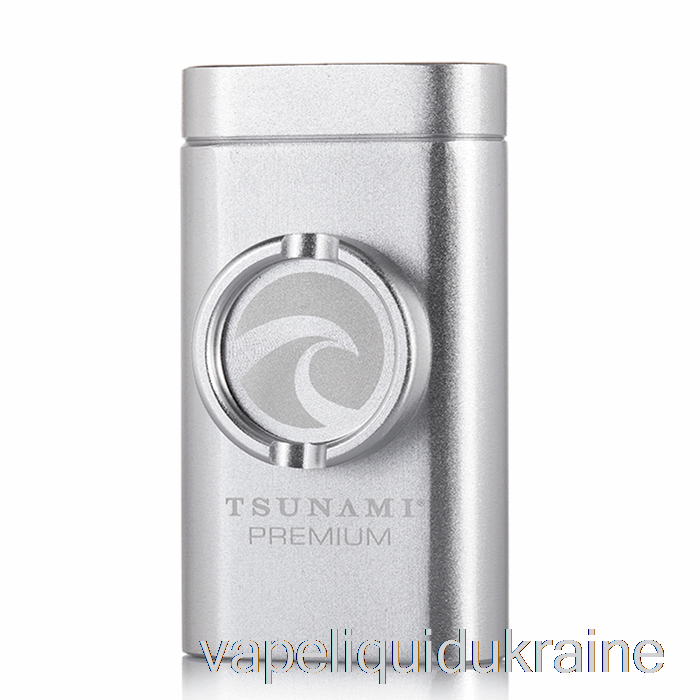 Vape Ukraine Tsunami Dugout and Grinder Silver